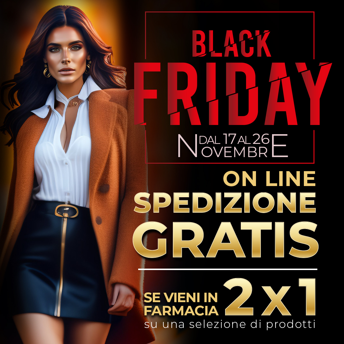 BLACK FRIDAY le spedizioni te le regaliamo noi